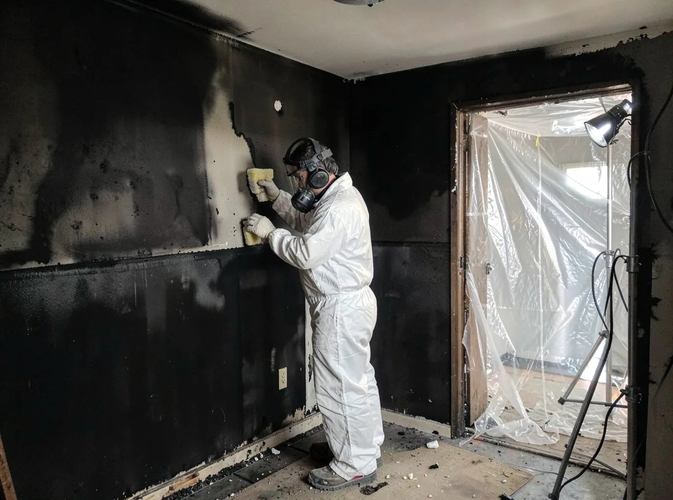 Fire Damage Restoration company in Cheyenne, OK